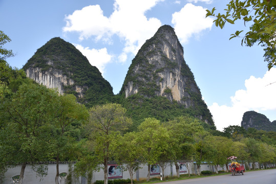桂林山岭 桂林风景 桂林山水