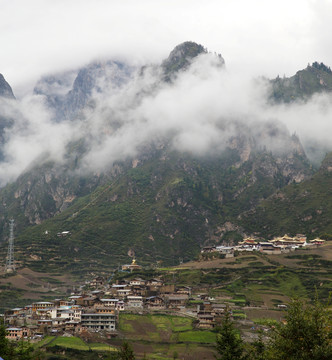 藏族山村