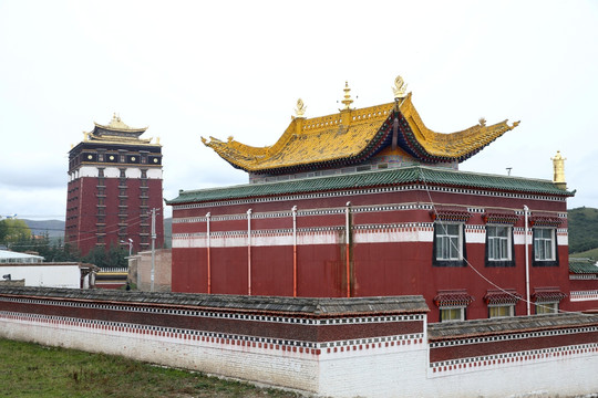 藏区藏族寺庙