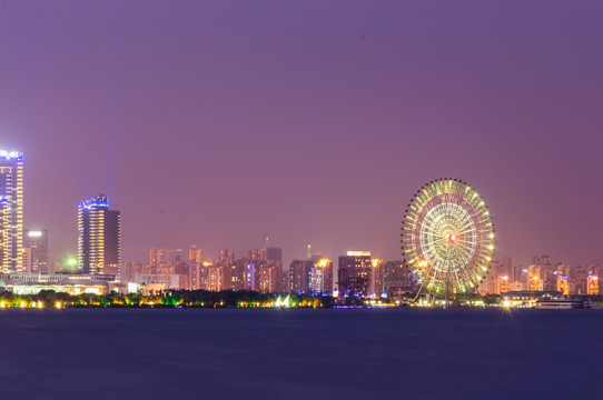 金鸡湖夜景