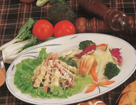 夏威夷火腿沙拉