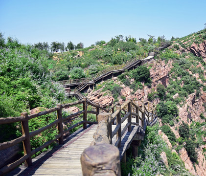 万安山山顶公园风景