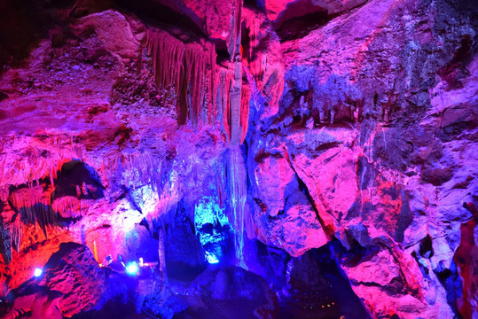 洞穴 地理沉积 溶洞景观