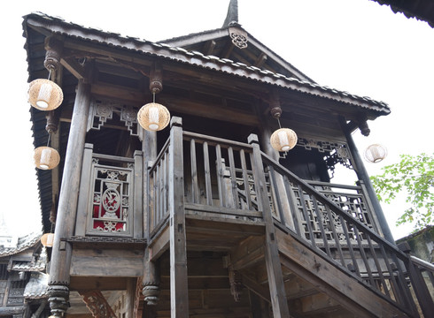 小木屋 老宅院 大宅门