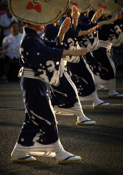 日本阿波舞 夏祭