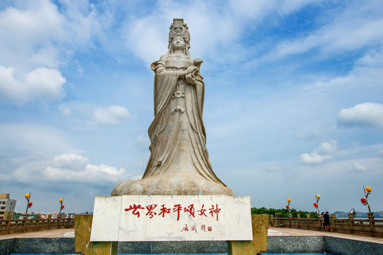 汕尾妈祖庙 天后圣母雕像