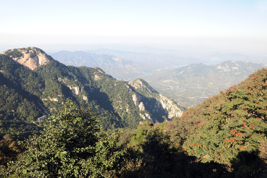 秀美蒙山 大山风景