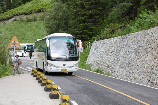新疆旅游 旅游大巴 大客车