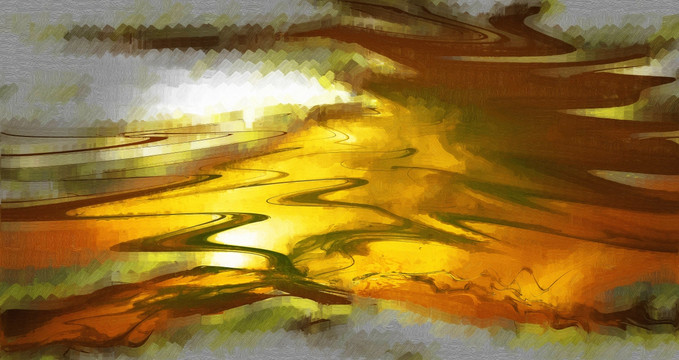 抽象画