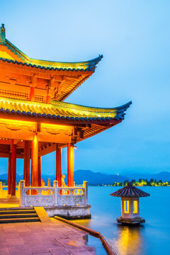 西湖夜景