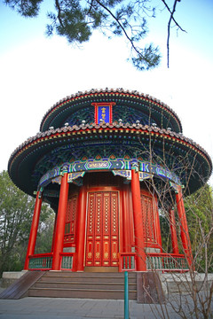 景山公园富揽亭