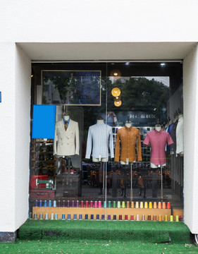 服装专卖店 专卖店橱窗