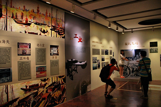 天津记忆 展览 展厅