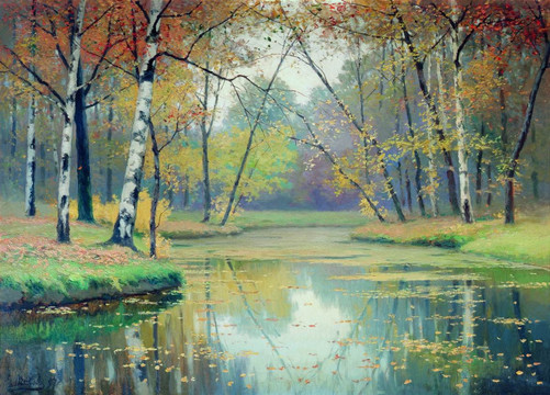 风景油画
