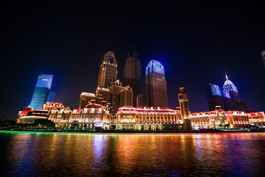 天津夜景