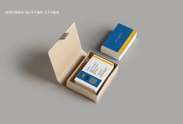 简约科技名片设计
