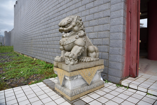 石狮 石雕 狮子 石刻