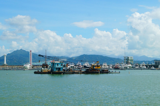 深圳蛇口海域风光