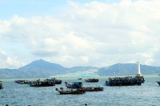 深圳蛇口海域风光