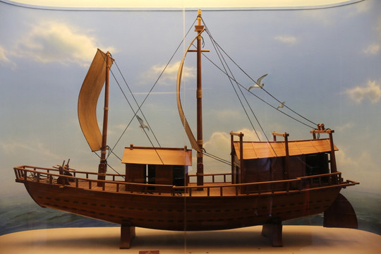 蓬莱阁古船