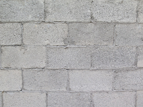 空心水泥砖墙