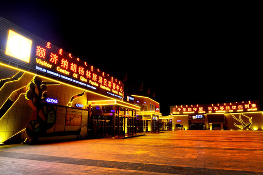额济纳胡杨林旅游区游客中心