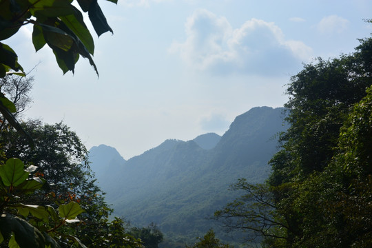 清远天门山景色