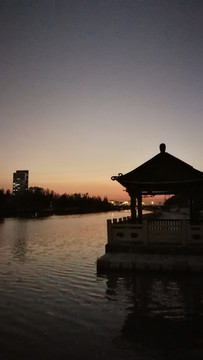 浦南运河夜景