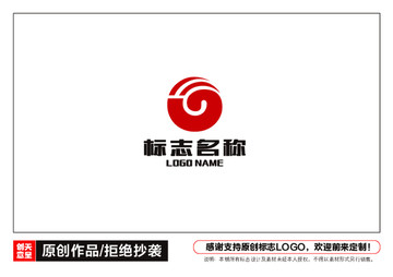 G字母形态标志LOGO