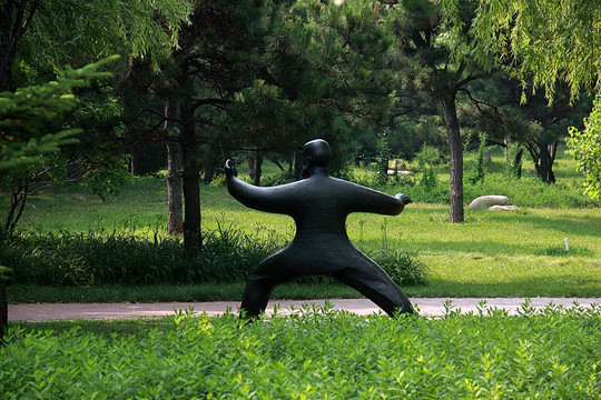 北戴河 奥林匹克公园 公园雕塑