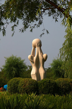 北戴河 奥林匹克公园 公园雕塑