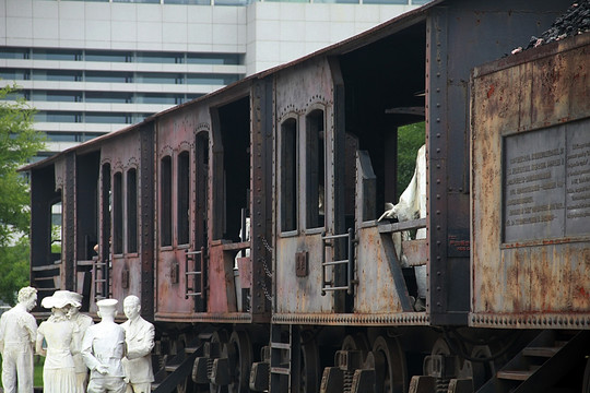 北戴河1917 老火车模型