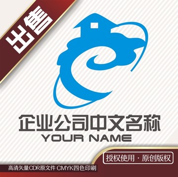 云房地产科技logo标志