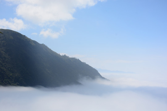 武功山云海 武功山云海实拍