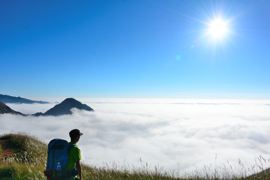 武功山徒步 徒步武功山