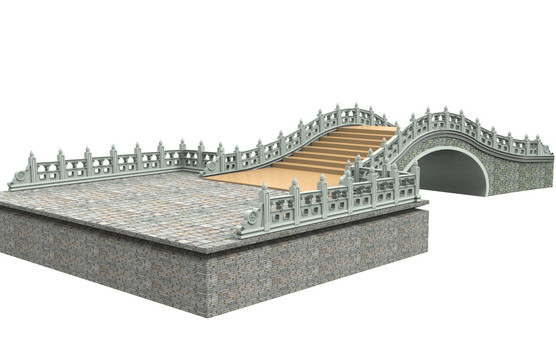 建筑模型-桥