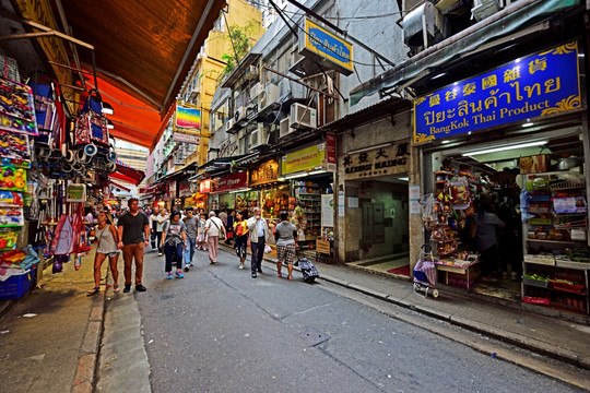 香港街景石水渠街