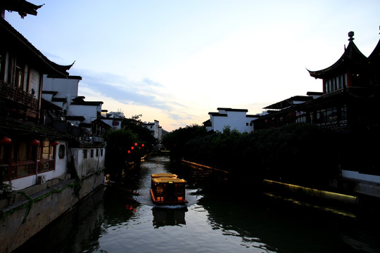 秦淮河夜景