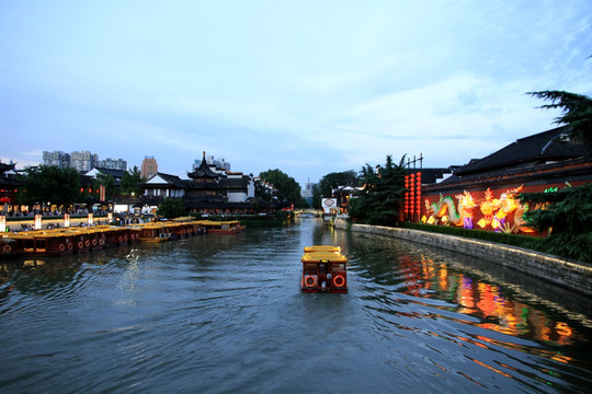 秦淮河夜景