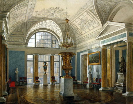 欧式皇宫油画
