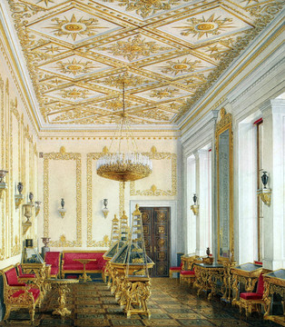 欧式皇宫油画