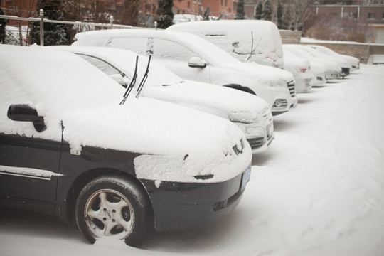 大雪 汽车