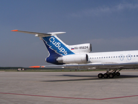 西伯利亚航空公司 图154飞机