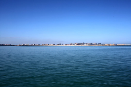 琼州海峡 轮渡 碧海蓝天