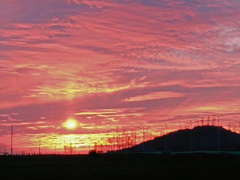 夕阳红 晚霞