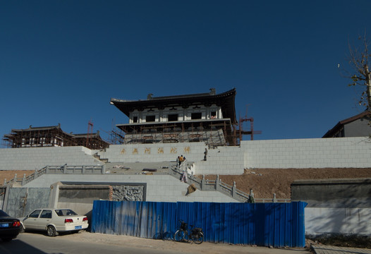 清凉寺在建中
