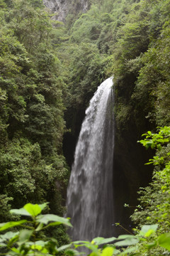 武隆龙水峡地缝 银河飞瀑