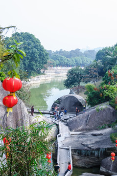 石景山公园景色