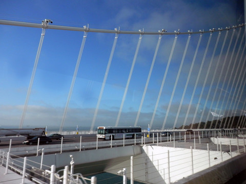 旧金山奥克兰海湾大桥细节