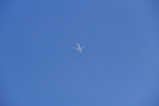 飞机 蓝天飞机